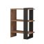 Libreria 70x51.8x25 Antracite-Oak
