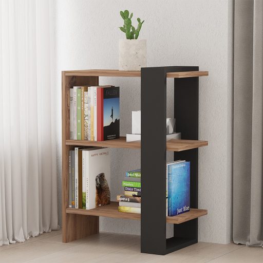 Libreria 70x51.8x25 Antracite-Oak
