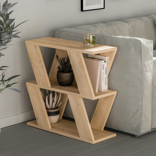 Tavolino Laterale 60x57x22cm, Rovere