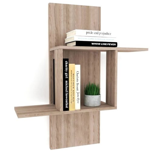 Mensola da Parete 70x64x20cm, Rovere Sonoma