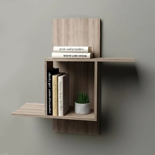 Mensola da Parete 70x64x20cm, Rovere Sonoma