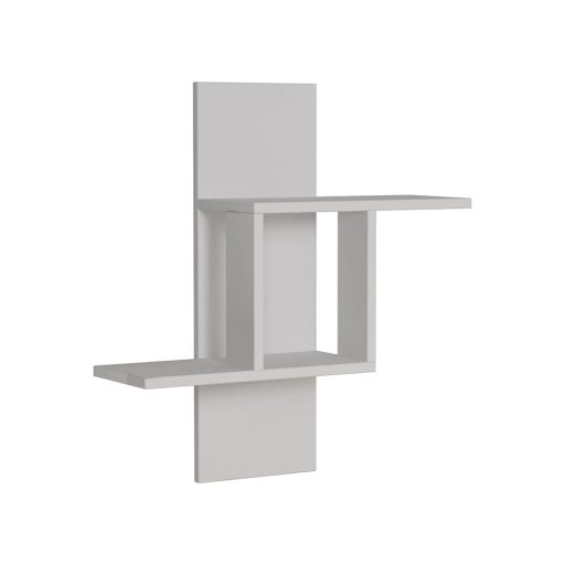 Mensola da Parete 70x64x20cm, Bianca