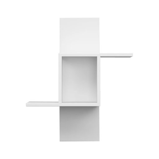 Mensola da Parete 70x64x20cm, Bianca