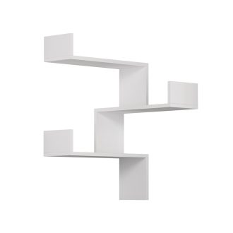 Mensola Angolare 60x90x60cm, Bianca