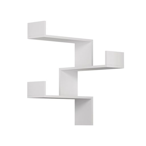 Mensola Angolare 60x90x60cm, Bianca