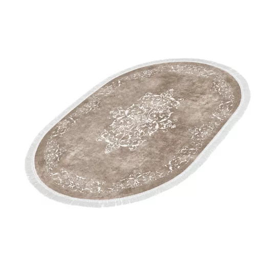 Set di tappeti da bagno 2 pezzi, beige