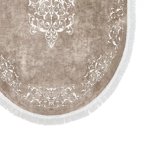 Set di tappeti da bagno 2 pezzi, beige