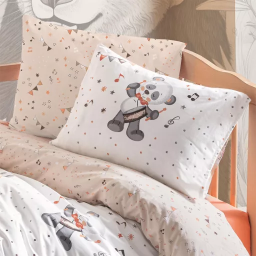 Set di Biancheria per Bambini 100x150cm, Panda