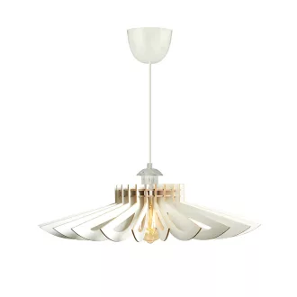 Lampada da Soffitto Elegante Effetto Legno