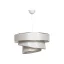 Lampada da Soffitto Spirale, Beige-Argento