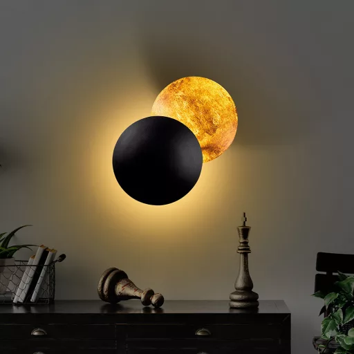 Lampada da parete design Sole–Luna