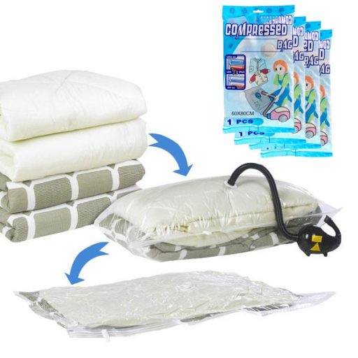 Set di sacchetti sottovuoto da 12 per la conservazione di abbigliamento salvaspazio