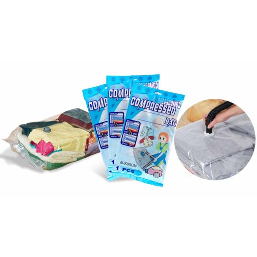 Set di sacchetti sottovuoto da 12 per la conservazione di abbigliamento salvaspazio