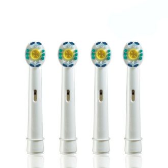   Testine per spazzolino elettrico 3D - Confezione da 4, compatibili con Oral-B