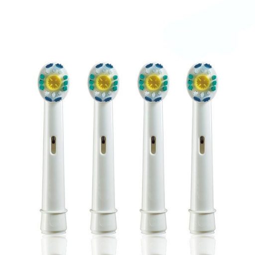 Testine per spazzolino elettrico 3D - Confezione da 4, compatibili con Oral-B