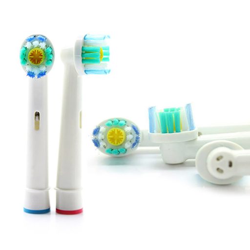 Testine per spazzolino elettrico 3D - Confezione da 4, compatibili con Oral-B