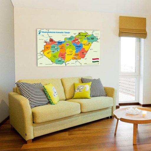 Mappa Scratch di Ungheria