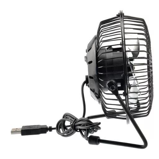 Ventilatore da scrivania USB con angolo regolabile per laptop e PC