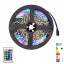 Striscia LED RGB Programmabile 5m - Impermeabile, Controllo Remoto, Luminosità Regolabile