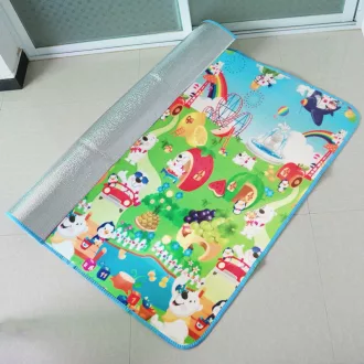   Tappetino da gioco impermeabile per bambini - 148,5 x 180 cm, morbido, isolato, antiscivolo, design colorati