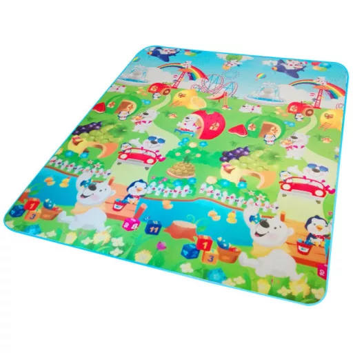 Tappetino da gioco impermeabile per bambini - 148,5 x 180 cm, morbido, isolato, antiscivolo, design colorati