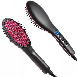   Pettine per lisciare i capelli con display LCD e temperatura regolabile