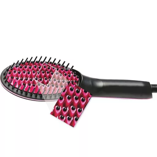 Pettine per lisciare i capelli con display LCD e temperatura regolabile