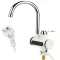 Rubinetto scaldacqua con display LED e connessione verticale