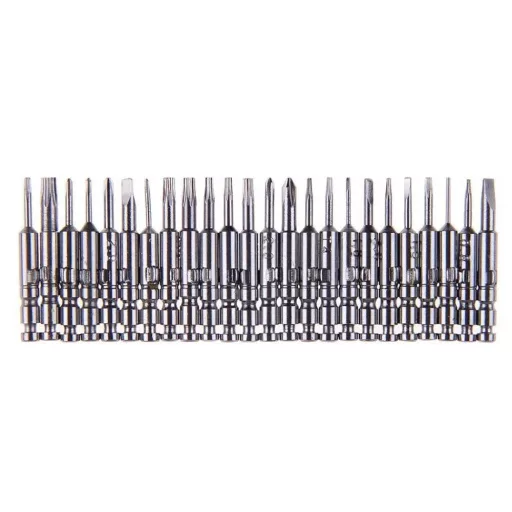 Set di cacciaviti di precisione da 25 pezzi con design ergonomico e elegante custodia