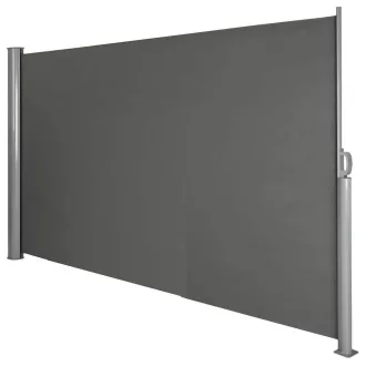   Parete schermante retrattile impermeabile - Grigio scuro, 160x300 cm