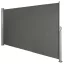 Parete schermante retrattile impermeabile - Grigio scuro, 160x300 cm