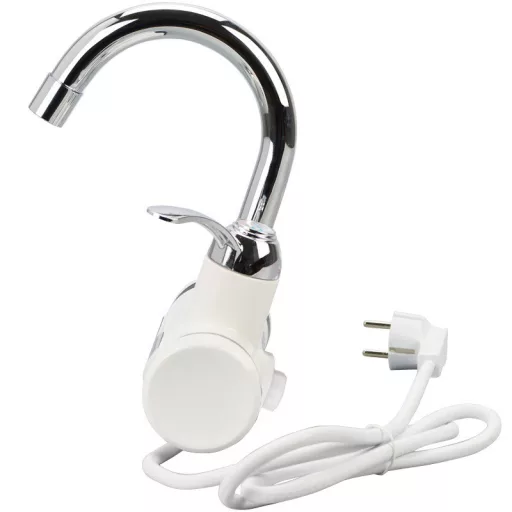 Rubinetto scaldacqua con display LED - Montaggio a parete, connessione orizzontale