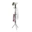 Attaccapanni a 3 punte alto 170 cm con supporto per cappelli e ombrelli