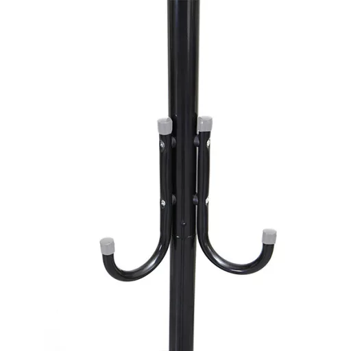 Attaccapanni a 3 punte alto 170 cm con supporto per cappelli e ombrelli