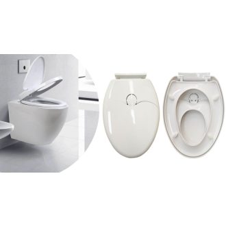   Sedile per WC 2-in-1 con riduttore per bambini per un facile addestramento al vasino