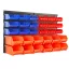 Set di organizer per attrezzi e viti da parete - 30 pezzi