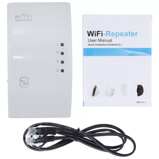 Ripetitore WiFi senza fili - Copertura di 200 m, Velocità di 300 Mbps