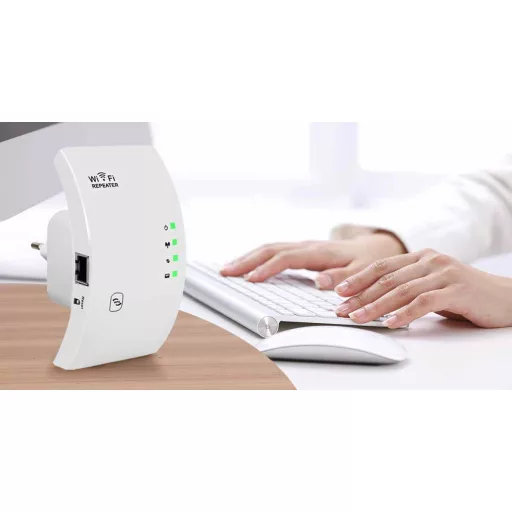 Ripetitore WiFi senza fili - Copertura di 200 m, Velocità di 300 Mbps