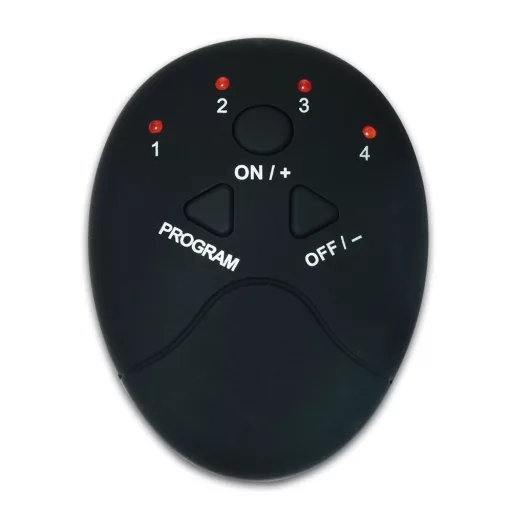 Stimolatore Muscolare Portatile per Addominali e Braccia con 6 Programmi e Massaggio Antistress