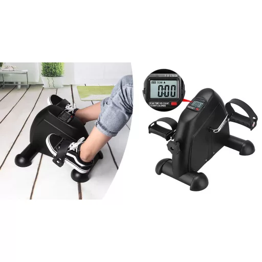 Bicicletta da esercizio mini compatta per uso domestico e in ufficio - Allenamento per braccia e gambe