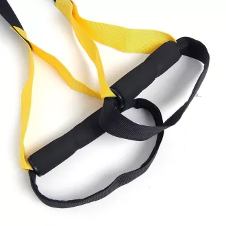   Cinghia di sospensione con capacità di carico di 200 kg - Portatile e confortevole per allenamenti a corpo libero