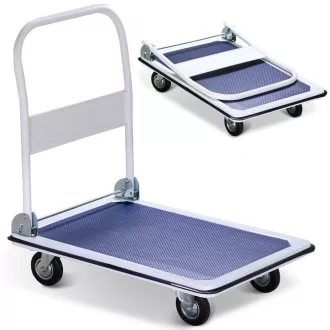   Carrello a mano pieghevole in metallo con capacità di 150 kg