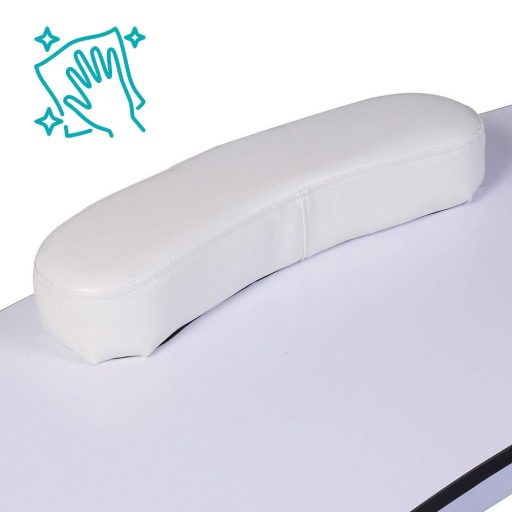 Tavolo da manicure pieghevole portatile con cassetto e borsa da trasporto - Ideale per saloni e servizi mobili