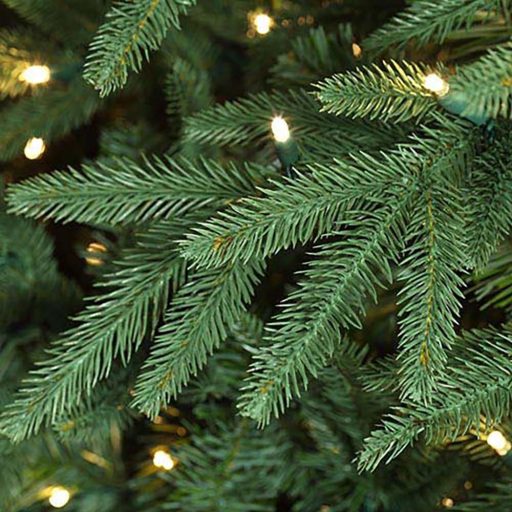 Albero di Natale artificiale 3D con base in metallo, 150 cm - realistico e durevole