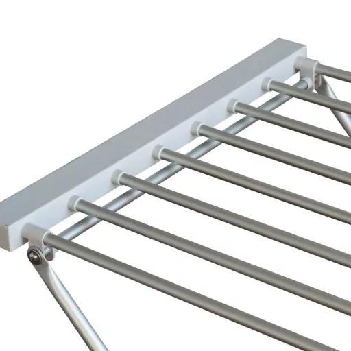 Asciugatrice elettrica pieghevole da 120W con 8 barre riscaldate e superficie di asciugatura di 6,2 m