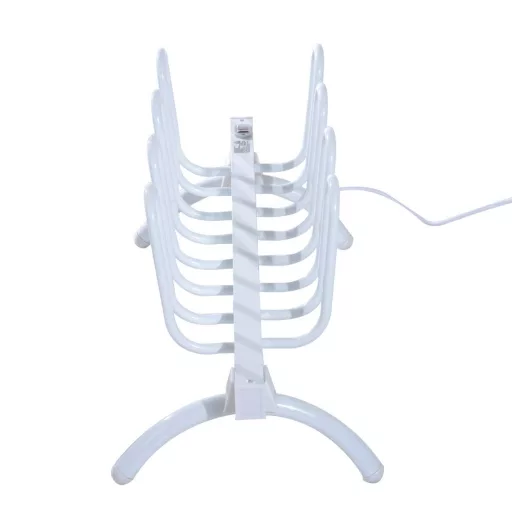 Asciugatore elettrico per scarpe per 4 paia, 80W, compatto e sicuro