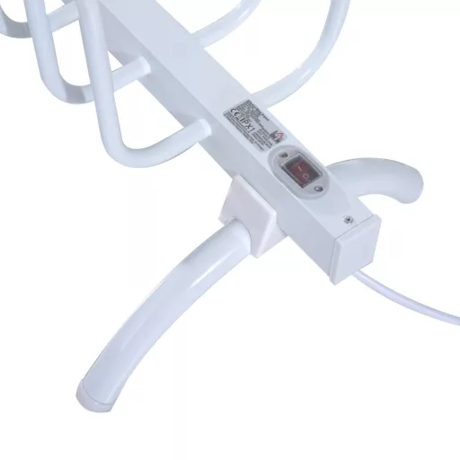 Asciugatore elettrico per scarpe per 4 paia, 80W, compatto e sicuro