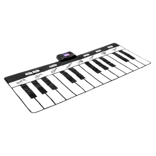 Tappeto da gioco gigante per pianoforte con tasti sensibili alla pressione e funzione di registrazione