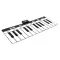 Tappeto da gioco gigante per pianoforte con tasti sensibili alla pressione e funzione di registrazione