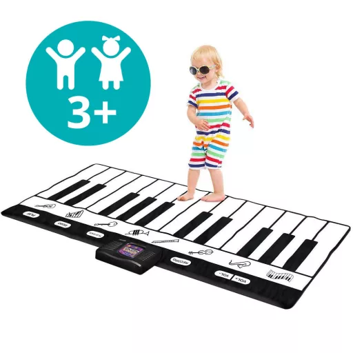 Tappeto da gioco gigante per pianoforte con tasti sensibili alla pressione e funzione di registrazione